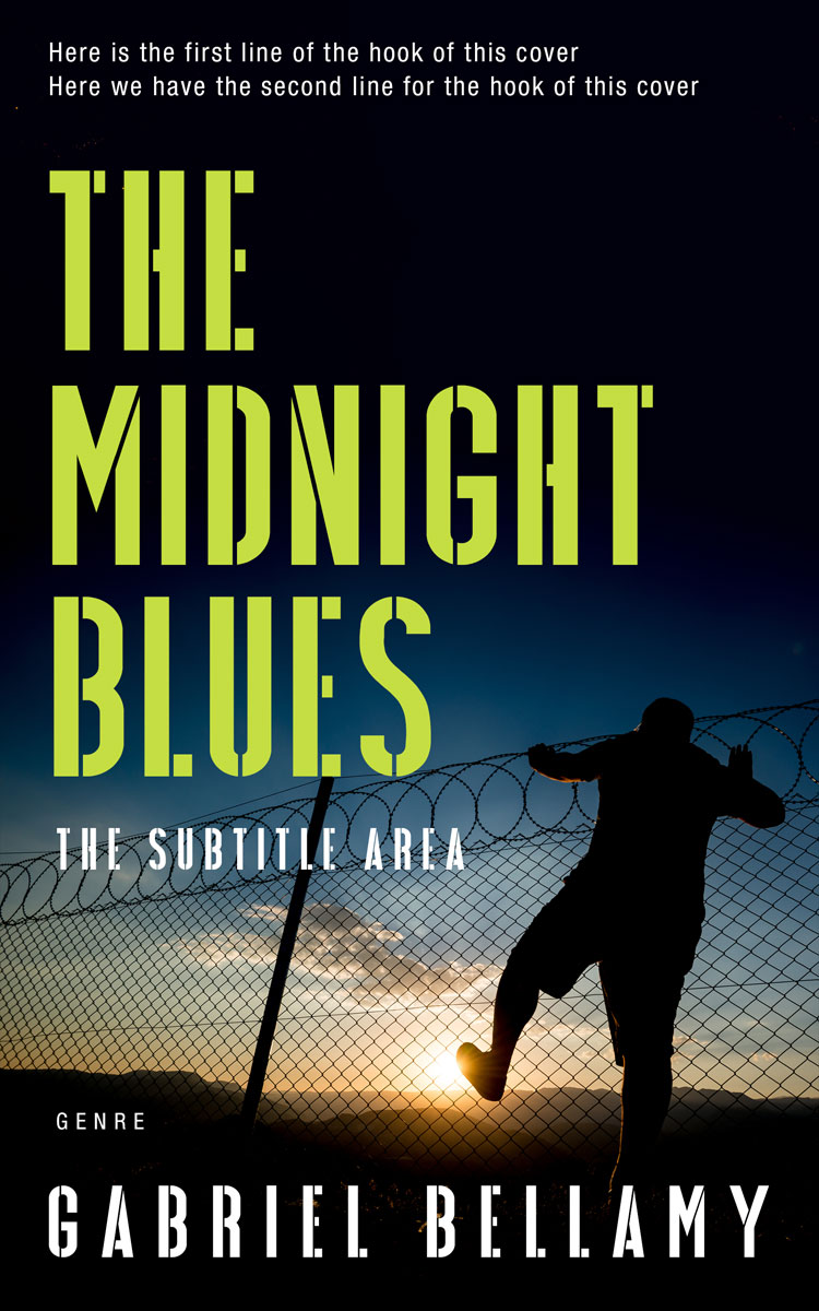 2D view of Premade Mystery & Thriller & Suspense Book Cover - Bunker