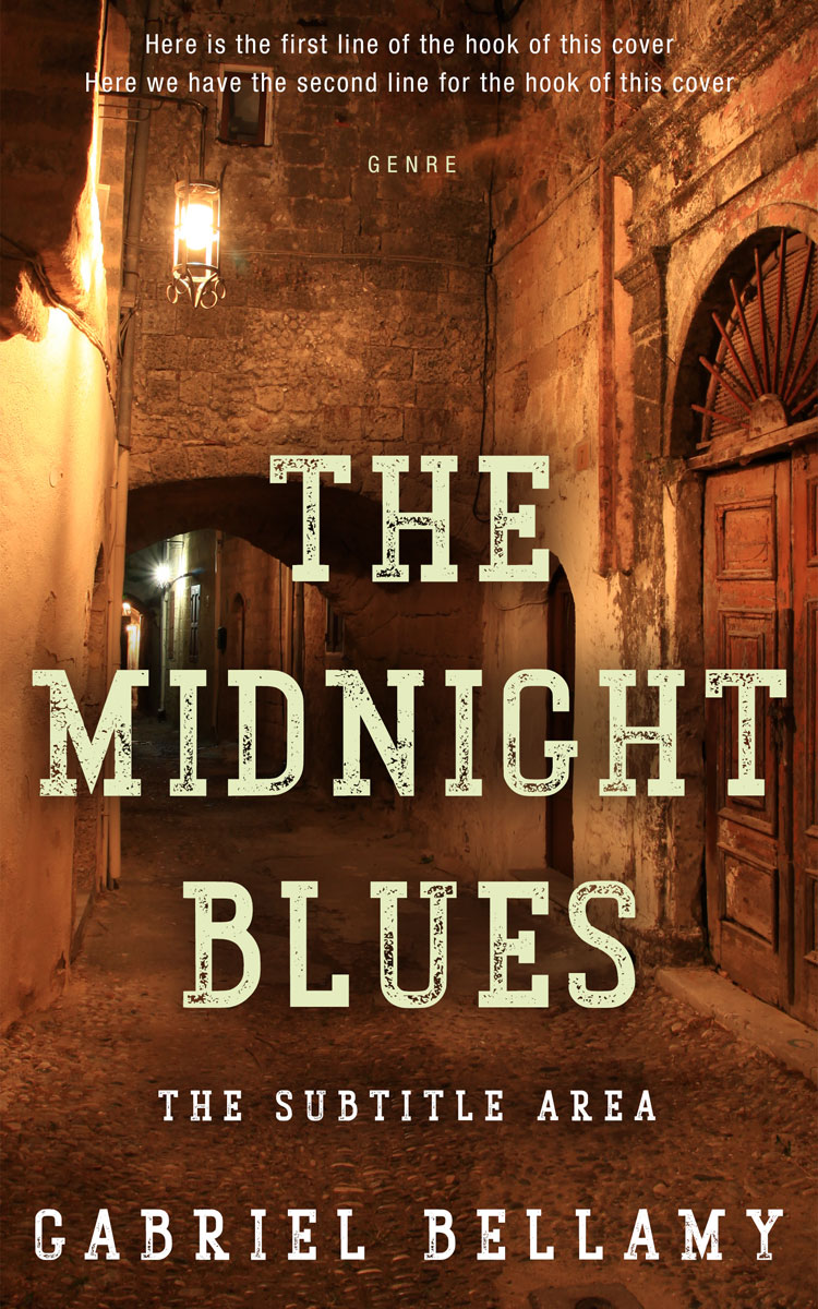 2D view of Premade Horror Book Cover - Jambalaya