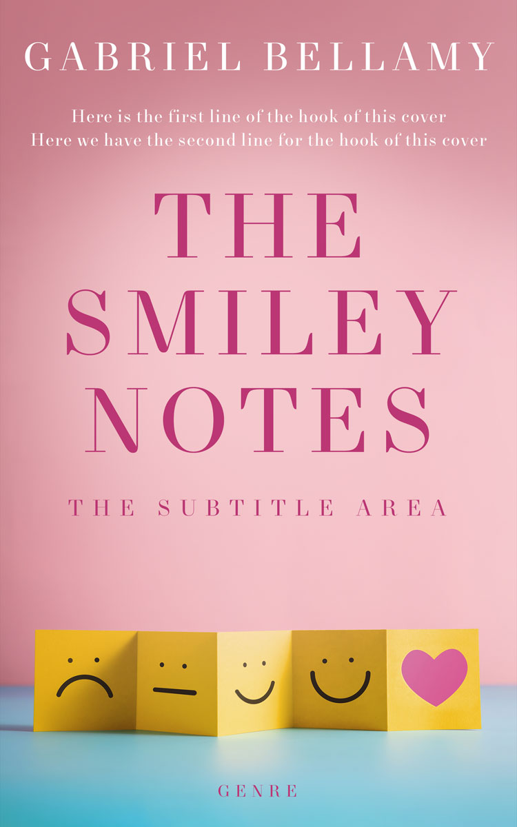 2D view of Premade Self-Improvement & Self-Help Book Cover - Blossom