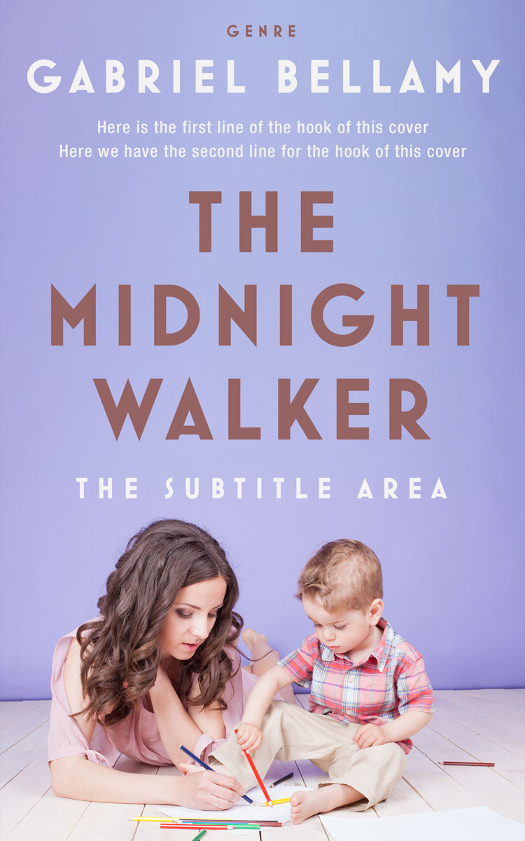 2D view of Premade Family & Parenting Book Cover - Pigeon Post