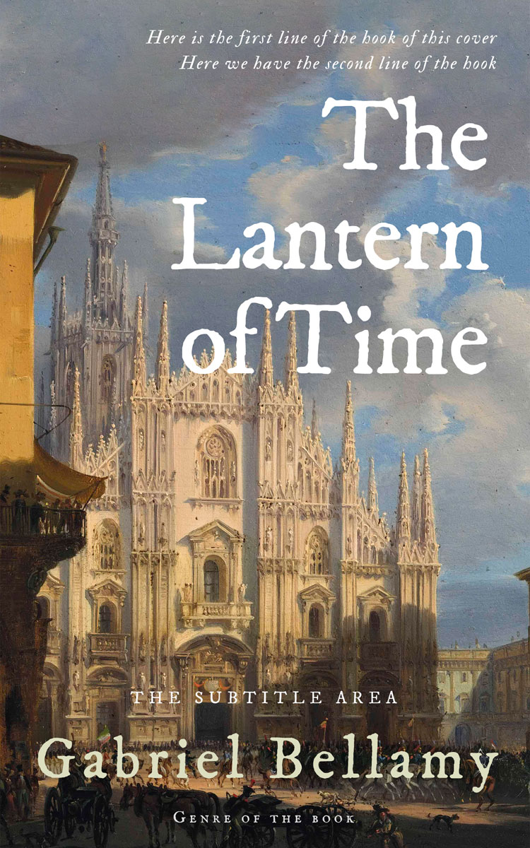 2D view of Premade Historical Book Cover - Tapa