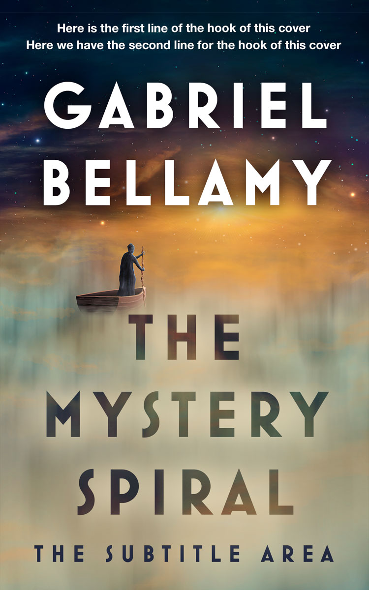 2D view of Premade Surreal Book Cover - Donkey Brown