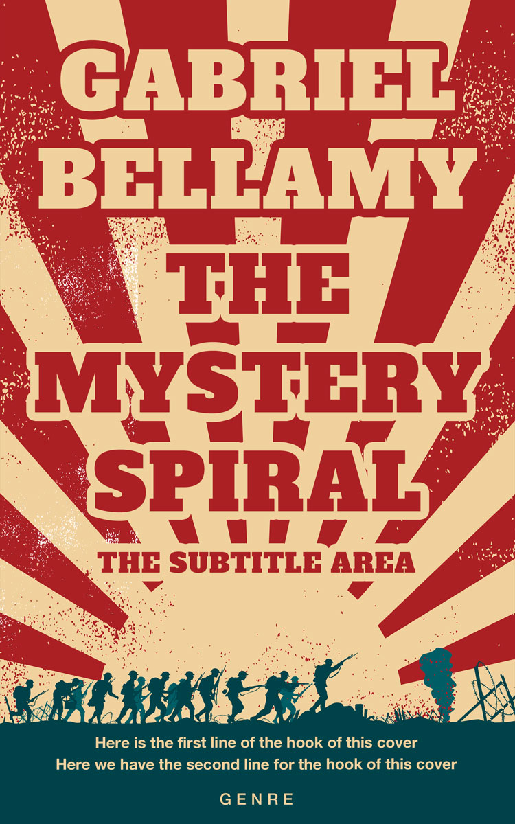 2D view of Premade Historical Book Cover - Chalky