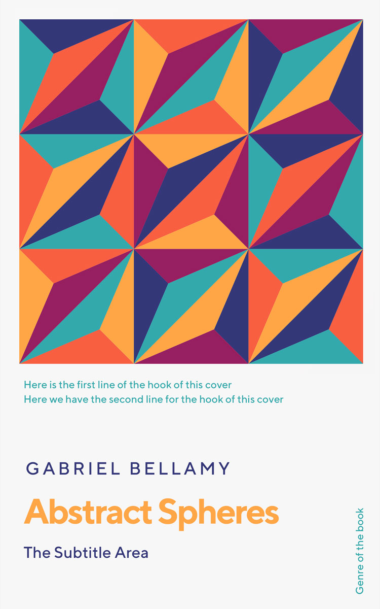 2D view of Premade Business Book Cover - Eminence