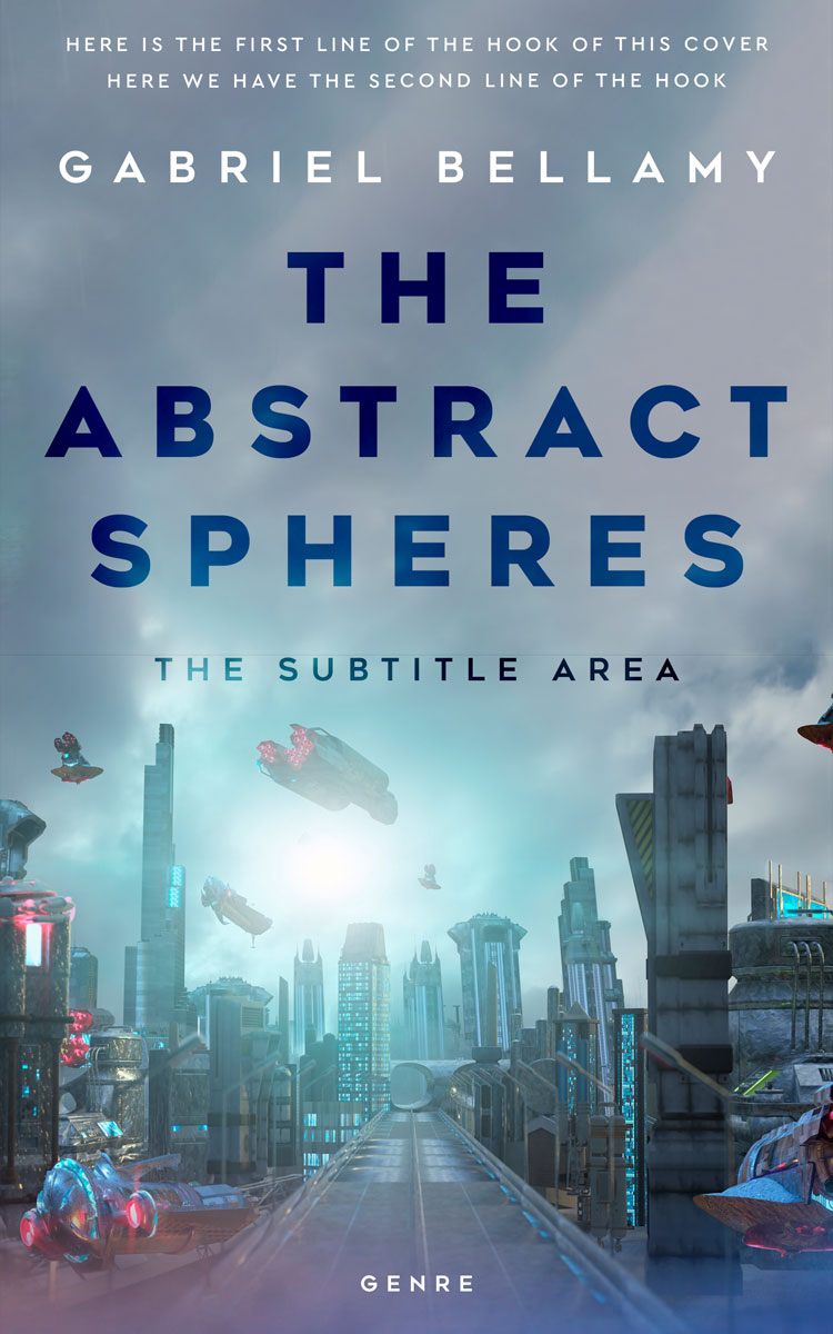 2D view of Premade Science Fiction Book Cover - Bali Hai