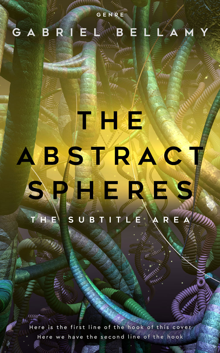 2D view of Premade Science Fiction Book Cover - Rangitoto