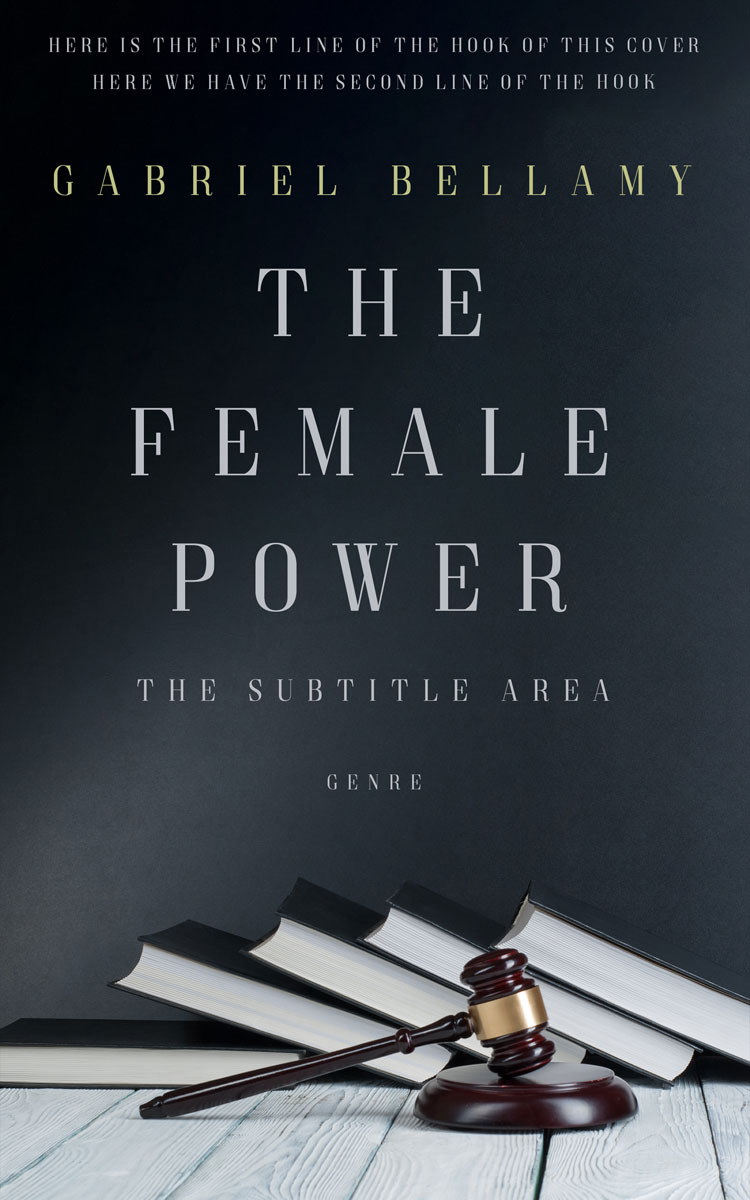 2D view of Premade Self-Improvement & Self-Help Book Cover - Shark