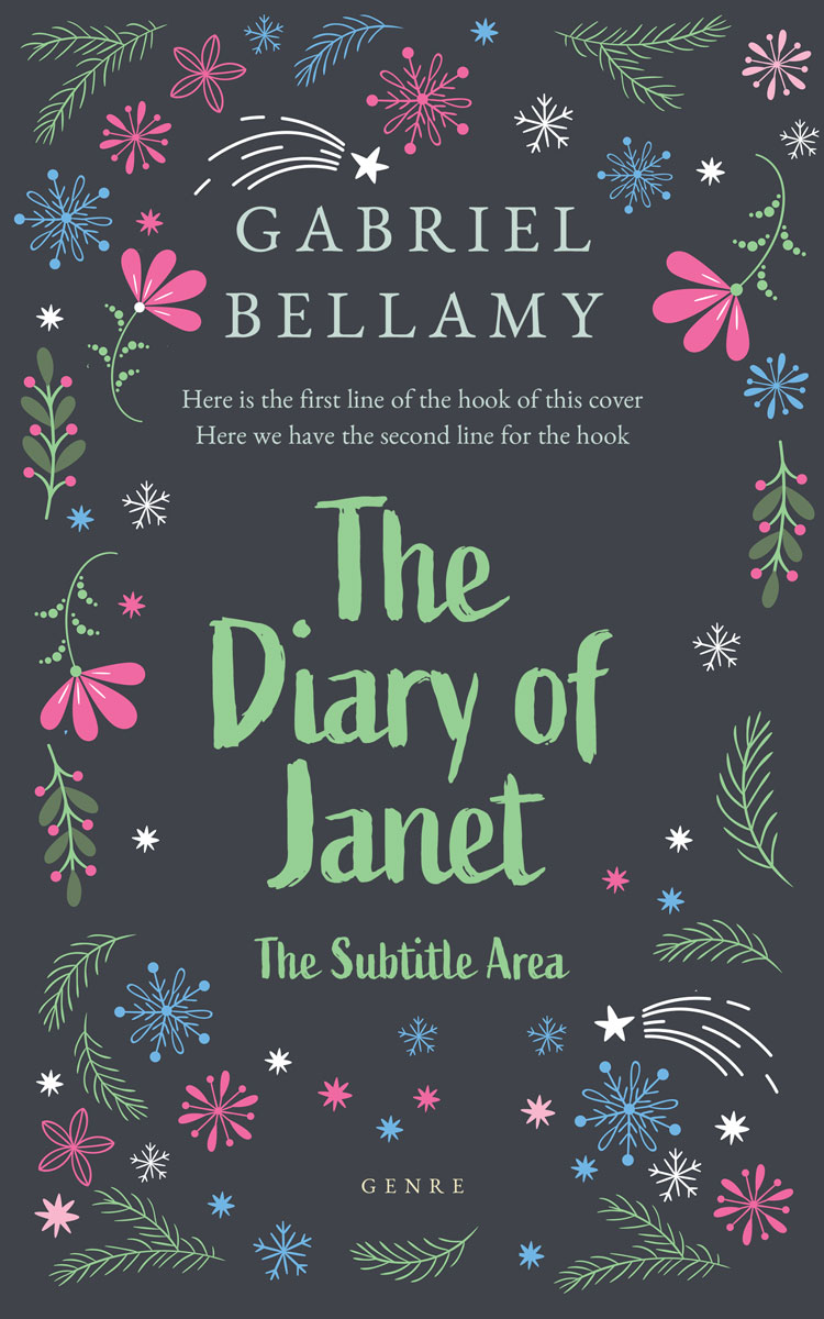 2D view of Premade Fantasy Book Cover - Mako