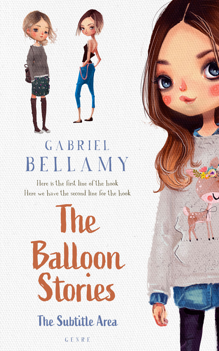 2D view of Premade Teen & Young Adult Book Cover - Pampas