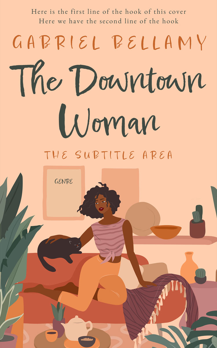 2D view of Premade Teen & Young Adult Book Cover - Manhattan