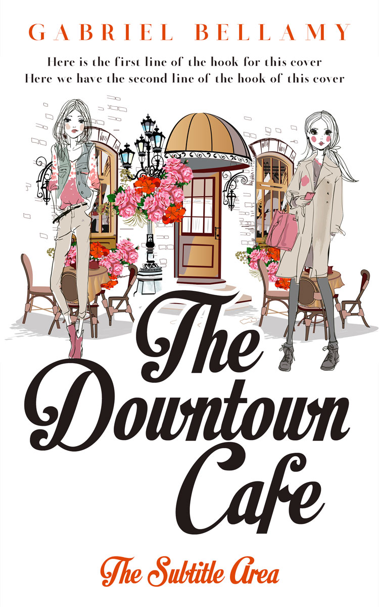 2D view of Premade Teen & Young Adult Book Cover - Cocoa Brown