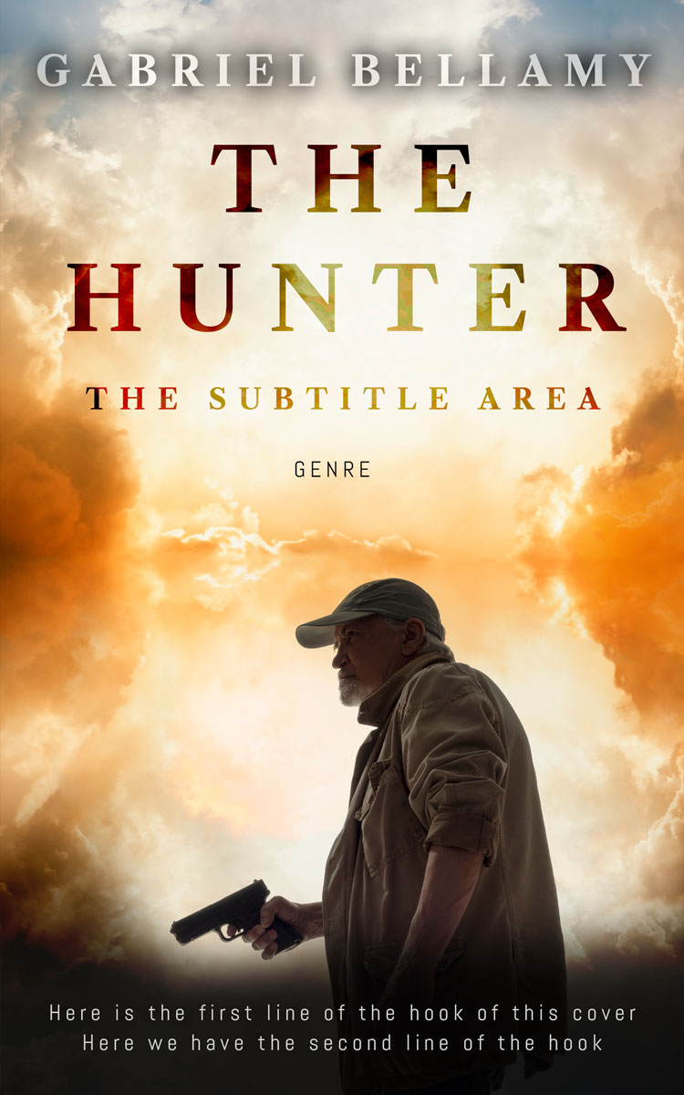 2D view of Premade Mystery & Thriller & Suspense Book Cover - Zeus