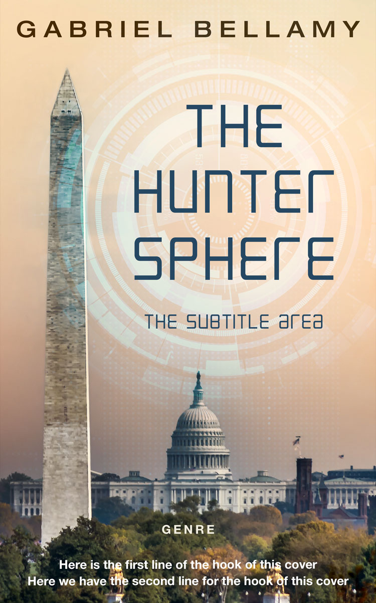 2D view of Premade Mystery & Thriller & Suspense Book Cover - Bone