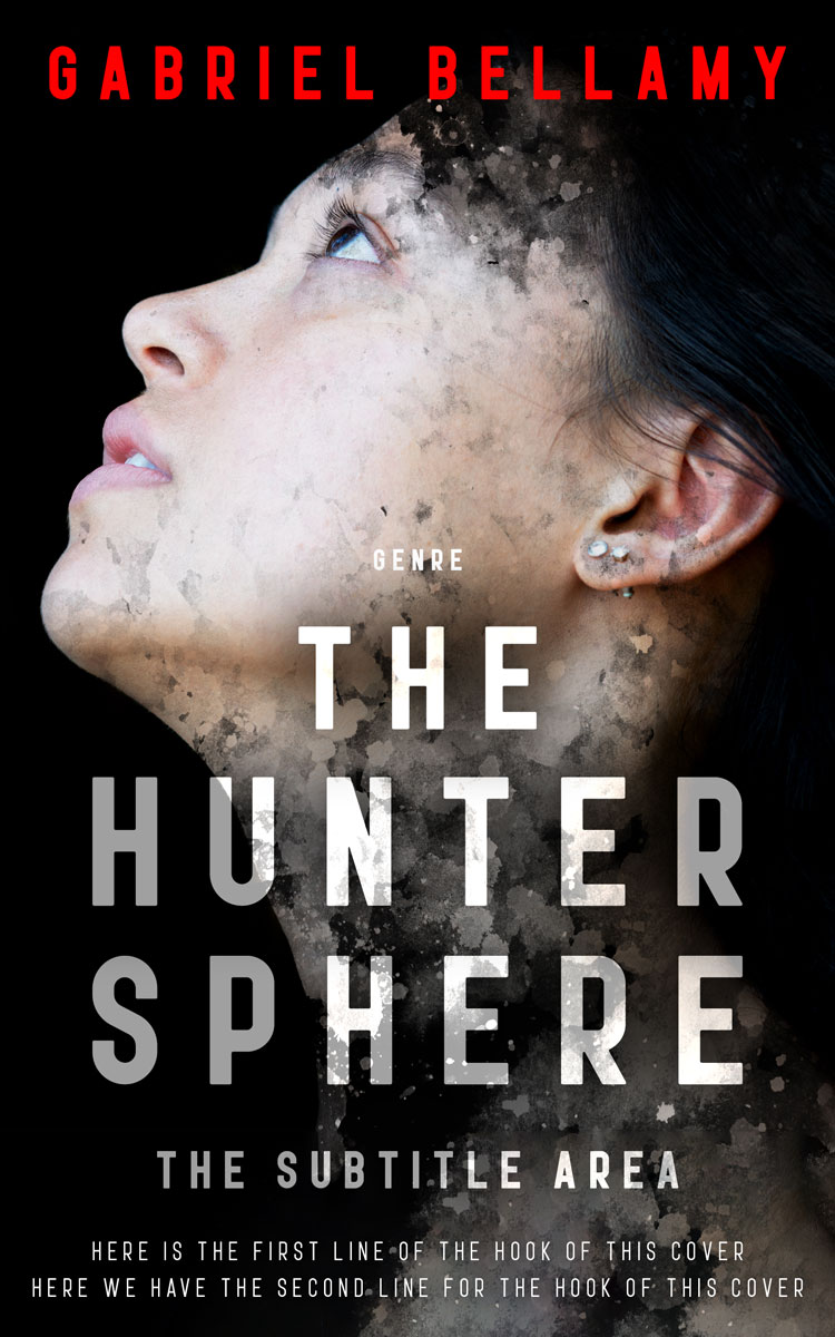 2D view of Premade Mystery & Thriller & Suspense Book Cover - Cod Gray