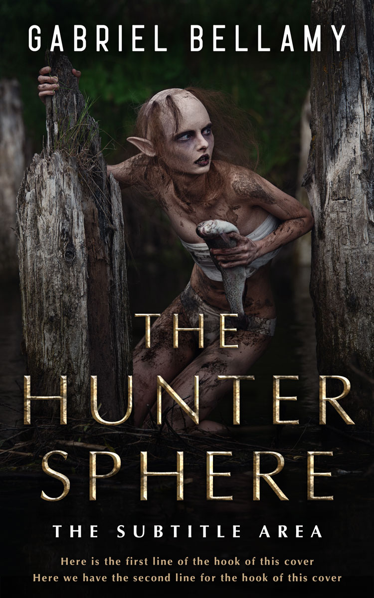 2D view of Premade Fantasy Book Cover - Zeus