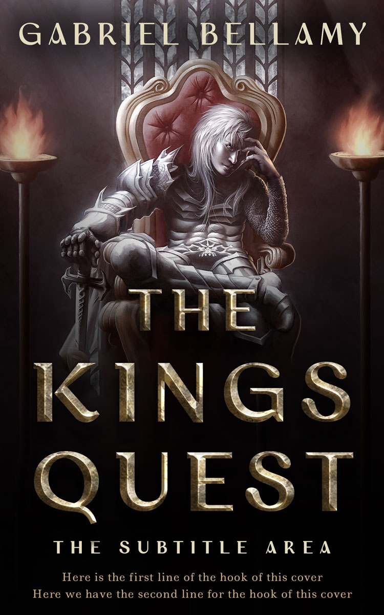 2D view of Premade Historical Book Cover - Cocoa Brown