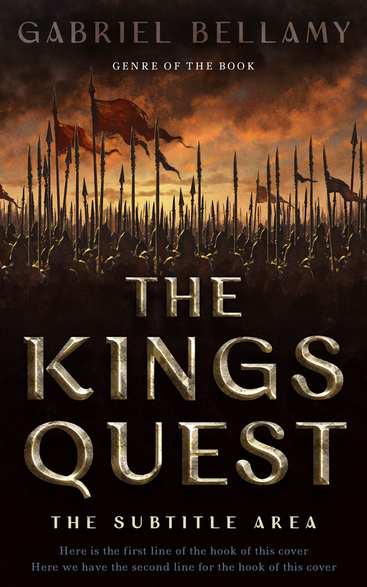 2D view of Premade Historical Book Cover - Night Rider