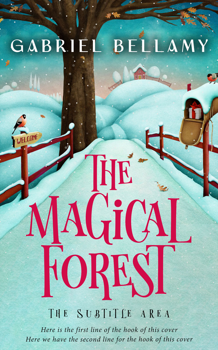 2D view of Premade Children's Book Cover - Sinbad