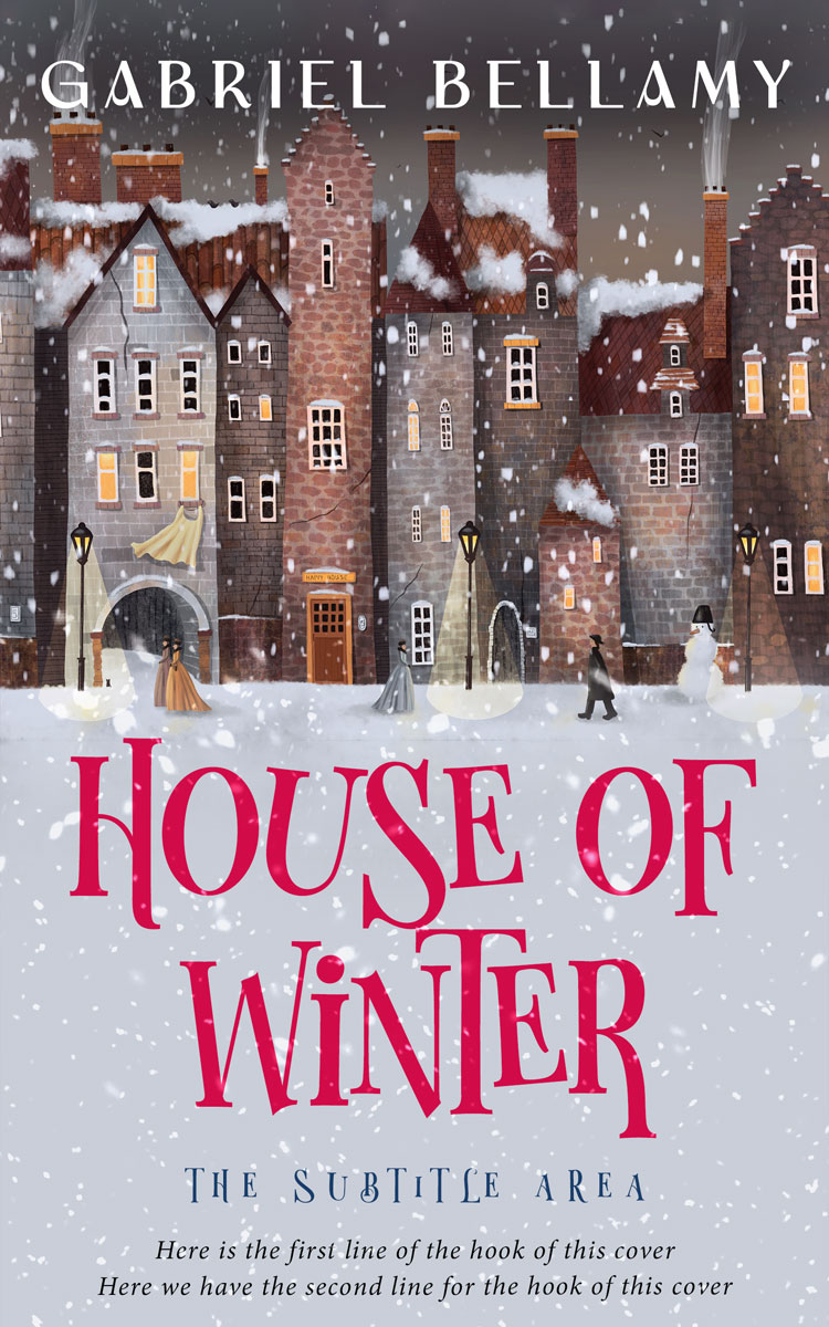 2D view of Premade Fantasy Book Cover - Gray Suit