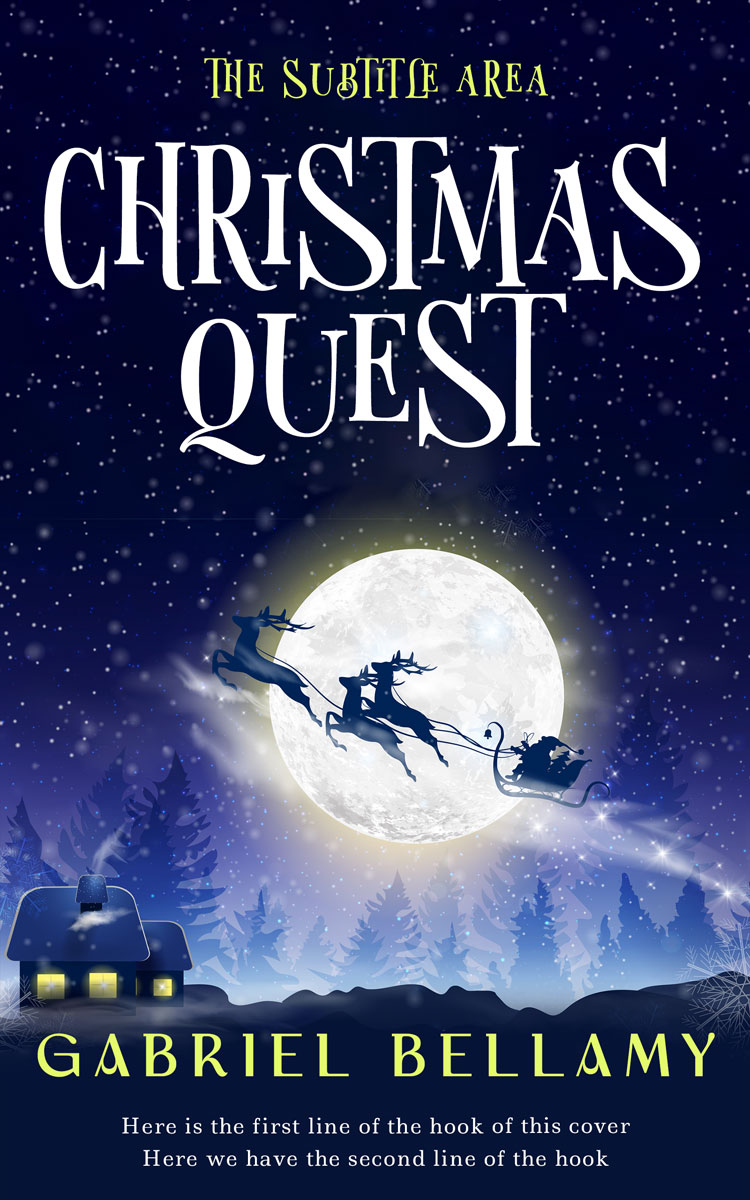 2D view of Premade Fantasy Book Cover - Iron