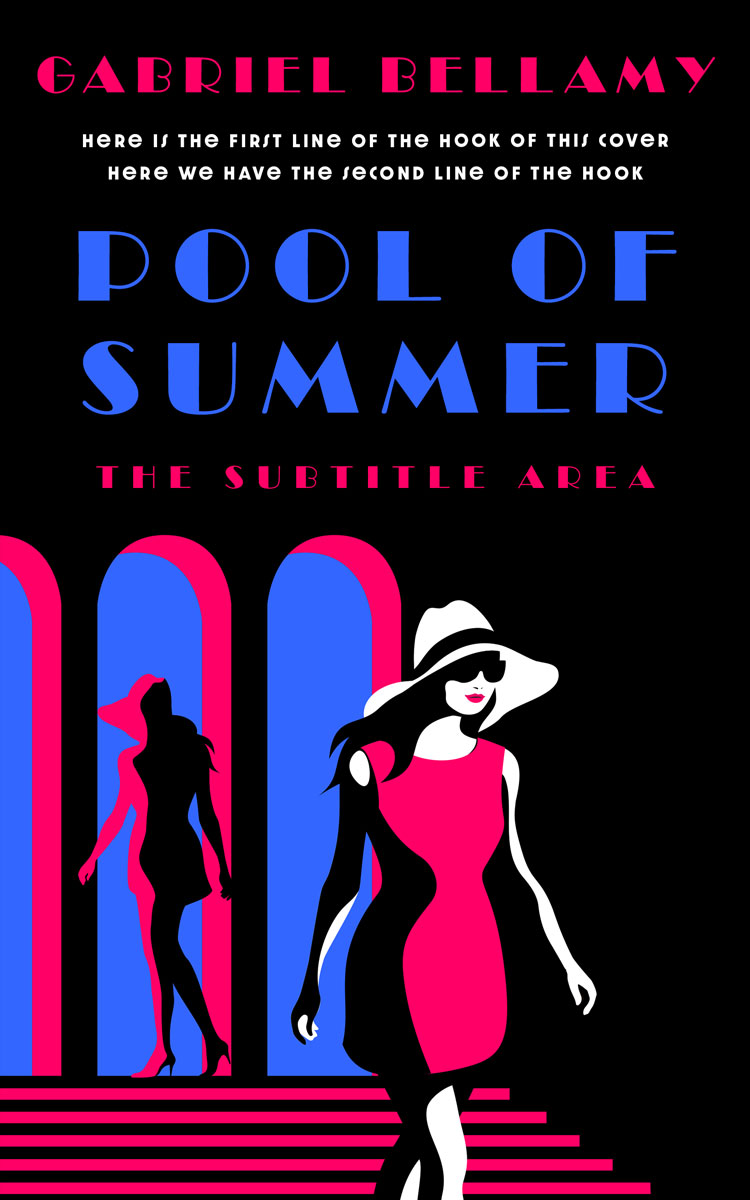 2D view of Premade Romance Book Cover - Razzmatazz