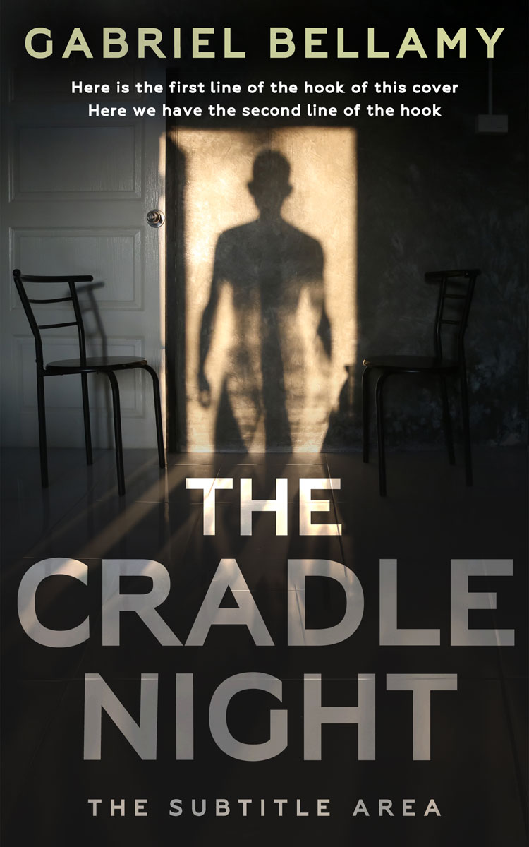 2D view of Premade Mystery & Thriller & Suspense Book Cover - Heavy Metal