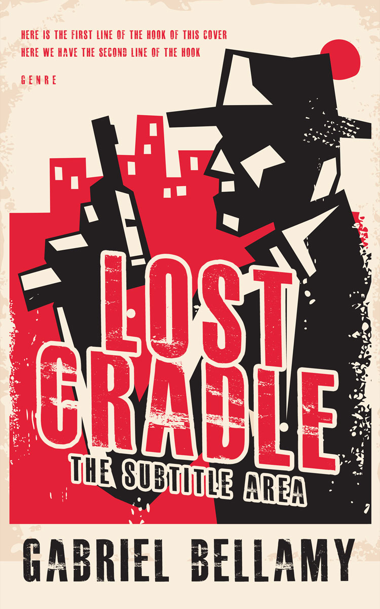 2D view of Premade Mystery & Thriller & Suspense Book Cover - Albescent White