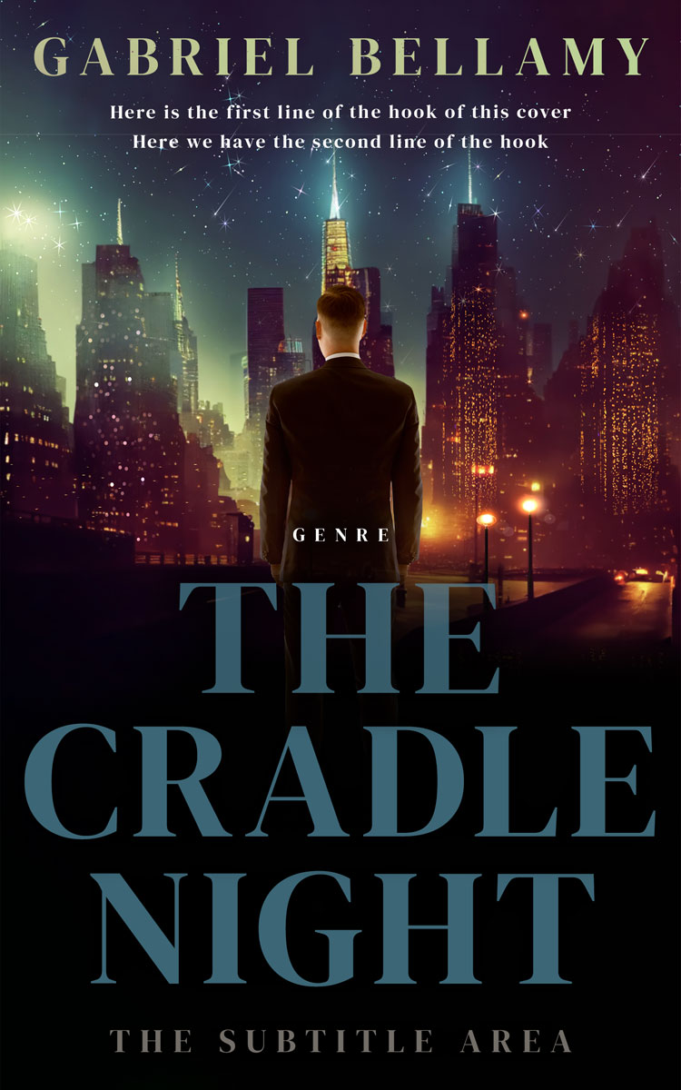 2D view of Premade Mystery & Thriller & Suspense Book Cover - Bastille