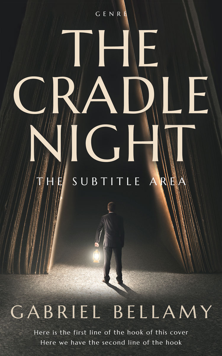 2D view of Premade Mystery & Thriller & Suspense Book Cover - Heavy Metal