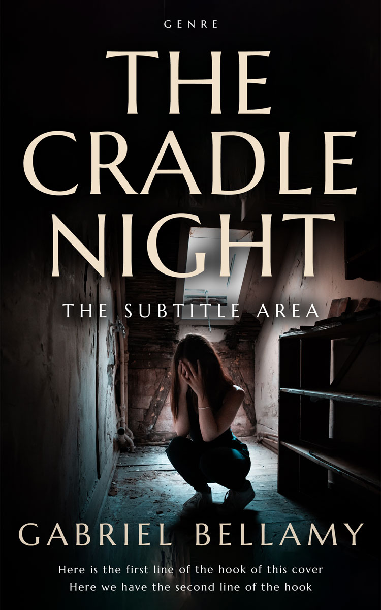 2D view of Premade Mystery & Thriller & Suspense Book Cover - Ash