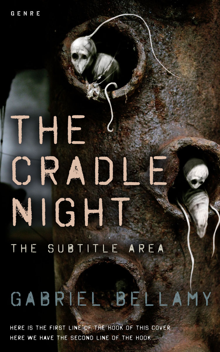 2D view of Premade Horror Book Cover - Zeus