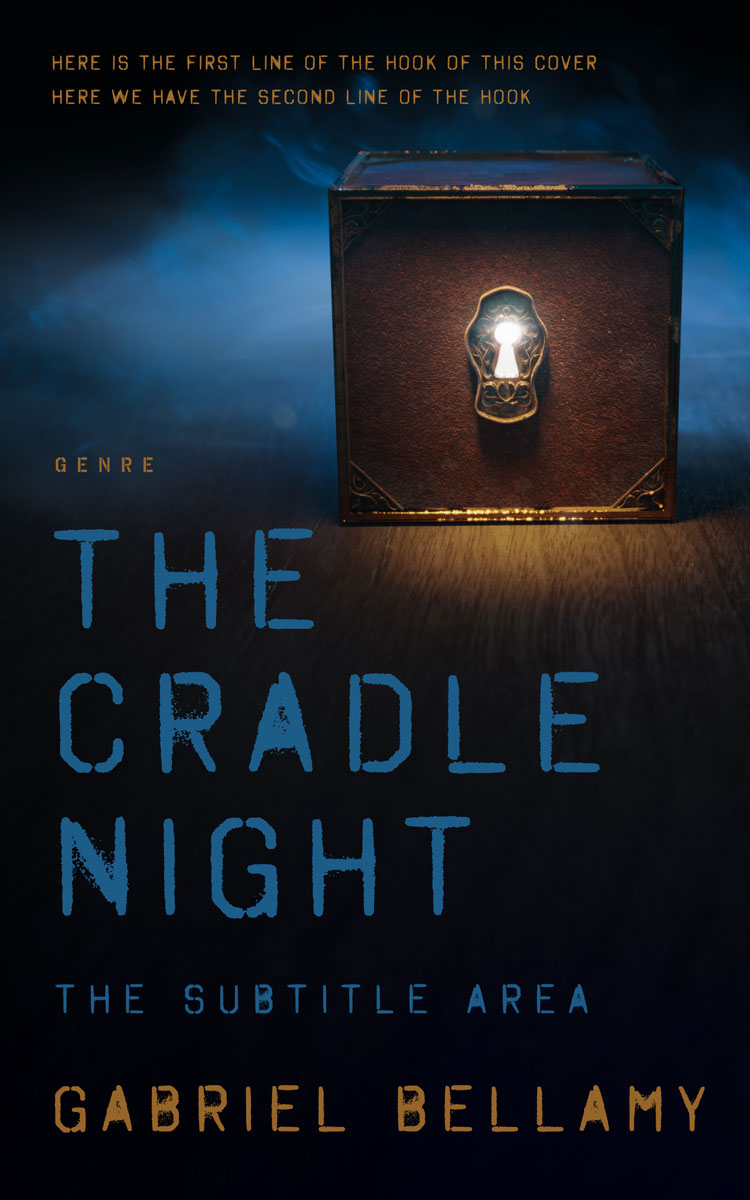 2D view of Premade Mystery & Thriller & Suspense Book Cover - Vulcan