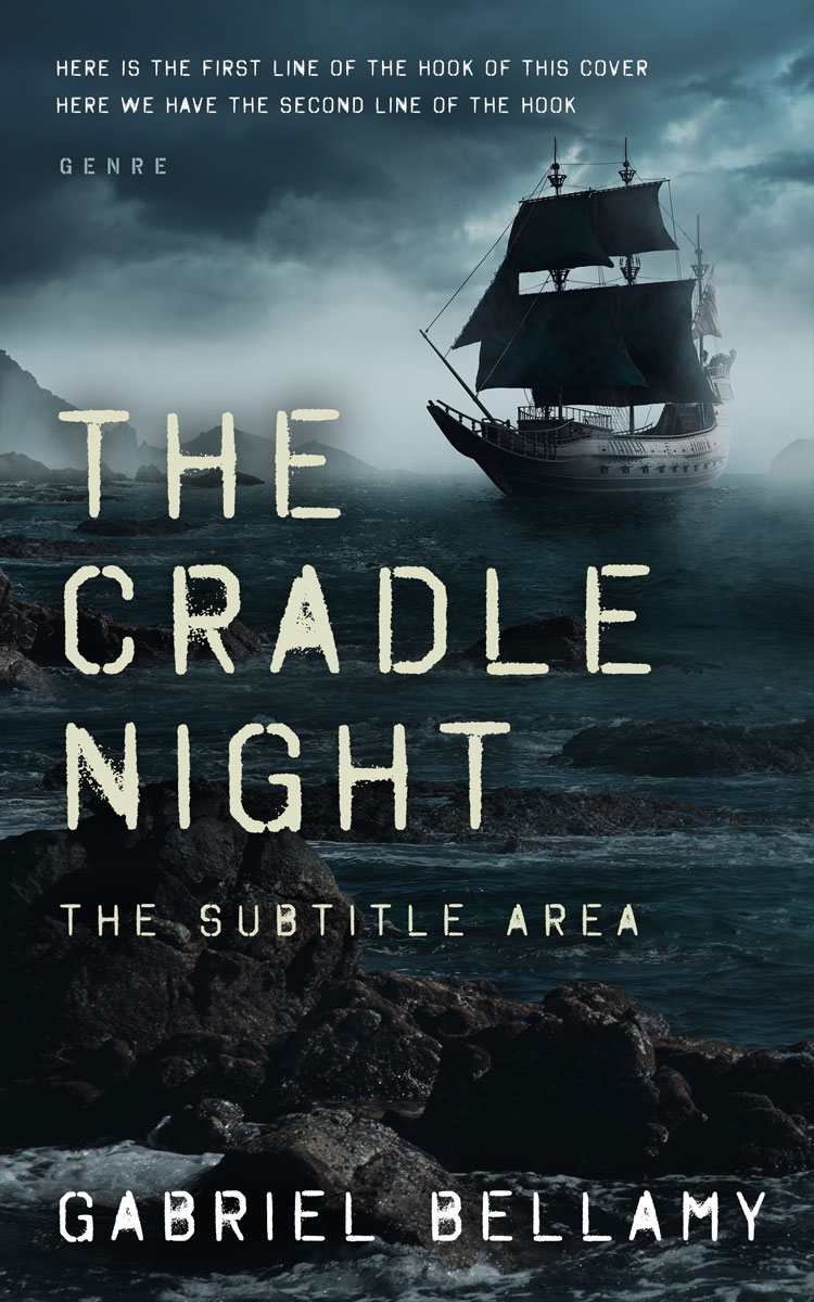 2D view of Premade Historical Book Cover - Mirage