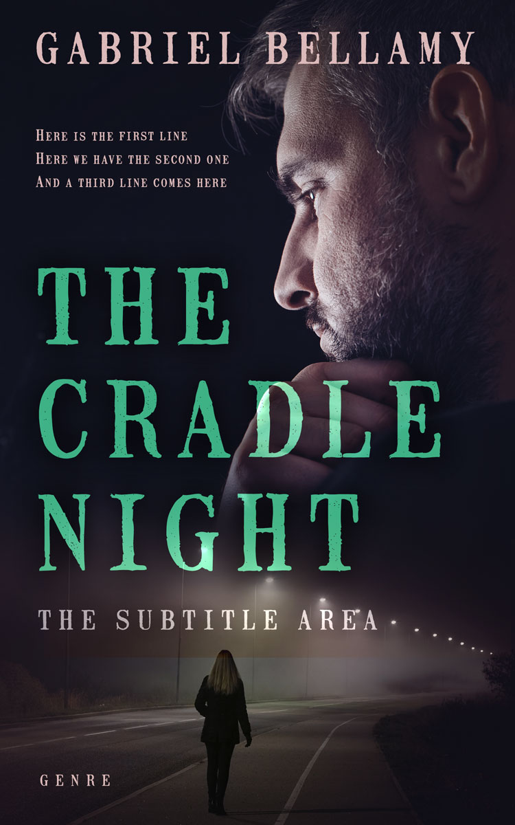 2D view of Premade Mystery & Thriller & Suspense Book Cover - Baltic Sea