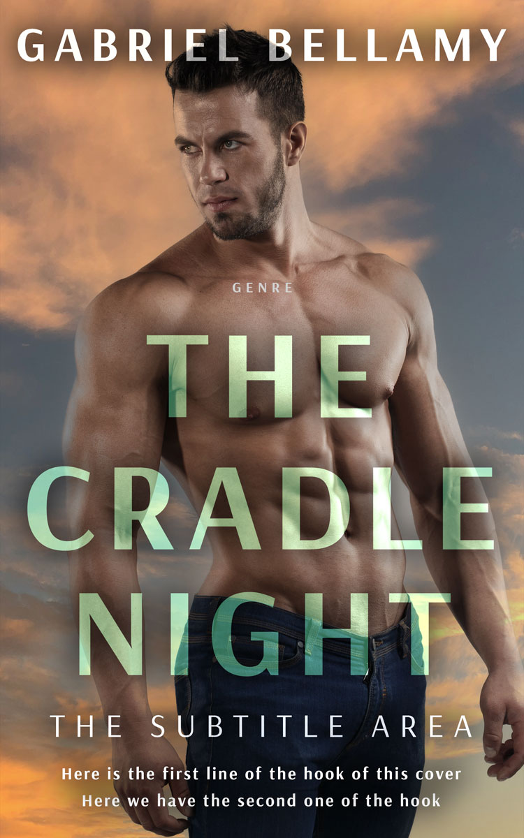 2D view of Premade Erotica Book Cover - Pine Cone