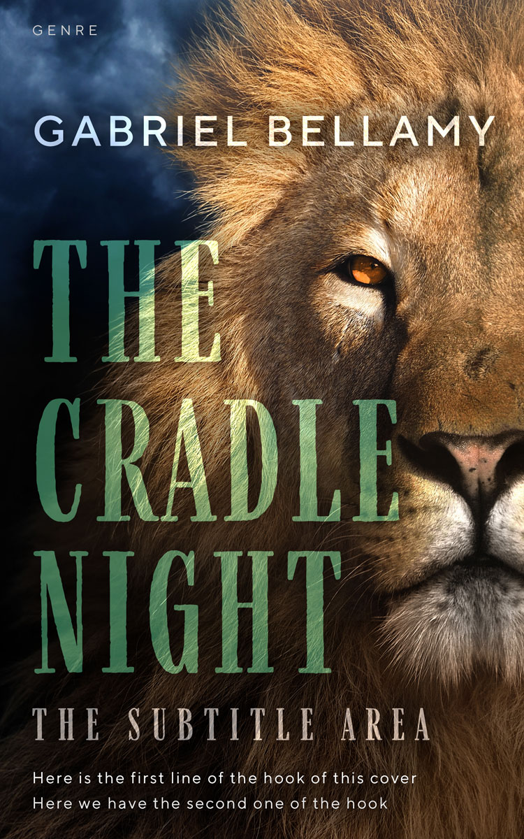 2D view of Premade Nature Book Cover - Rangitoto