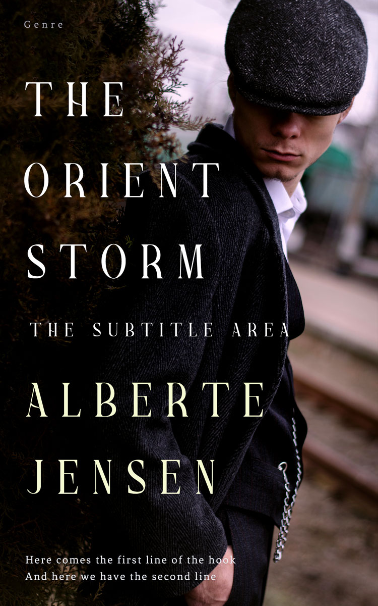 2D view of Premade Historical Book Cover - Cold Turkey