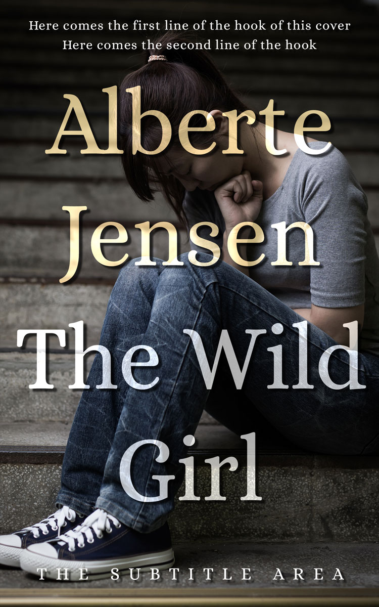 2D view of Premade Teen & Young Adult Book Cover - Mine Shaft