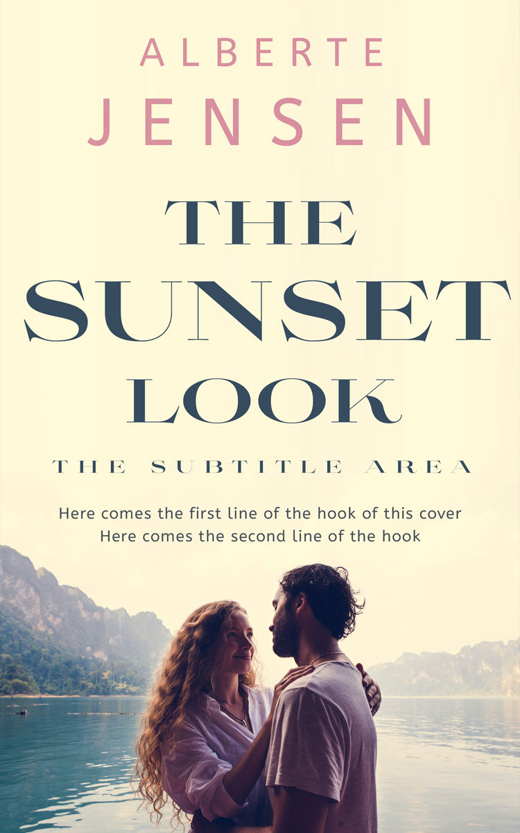 2D view of Premade Romance Book Cover - Gun Powder