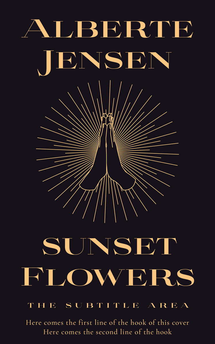 2D view of Premade Religion & Spirituality Book Cover - Cinder