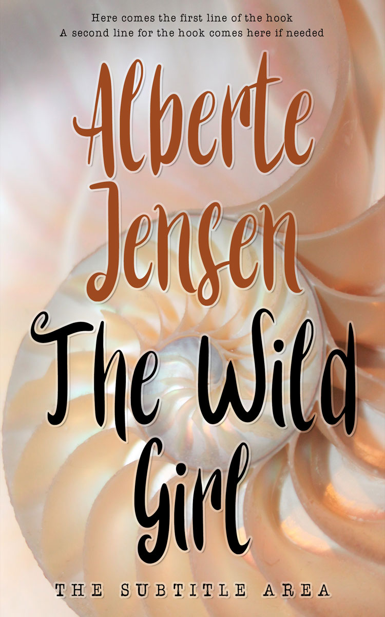 2D view of Premade Abstract Book Cover - Rodeo Dust