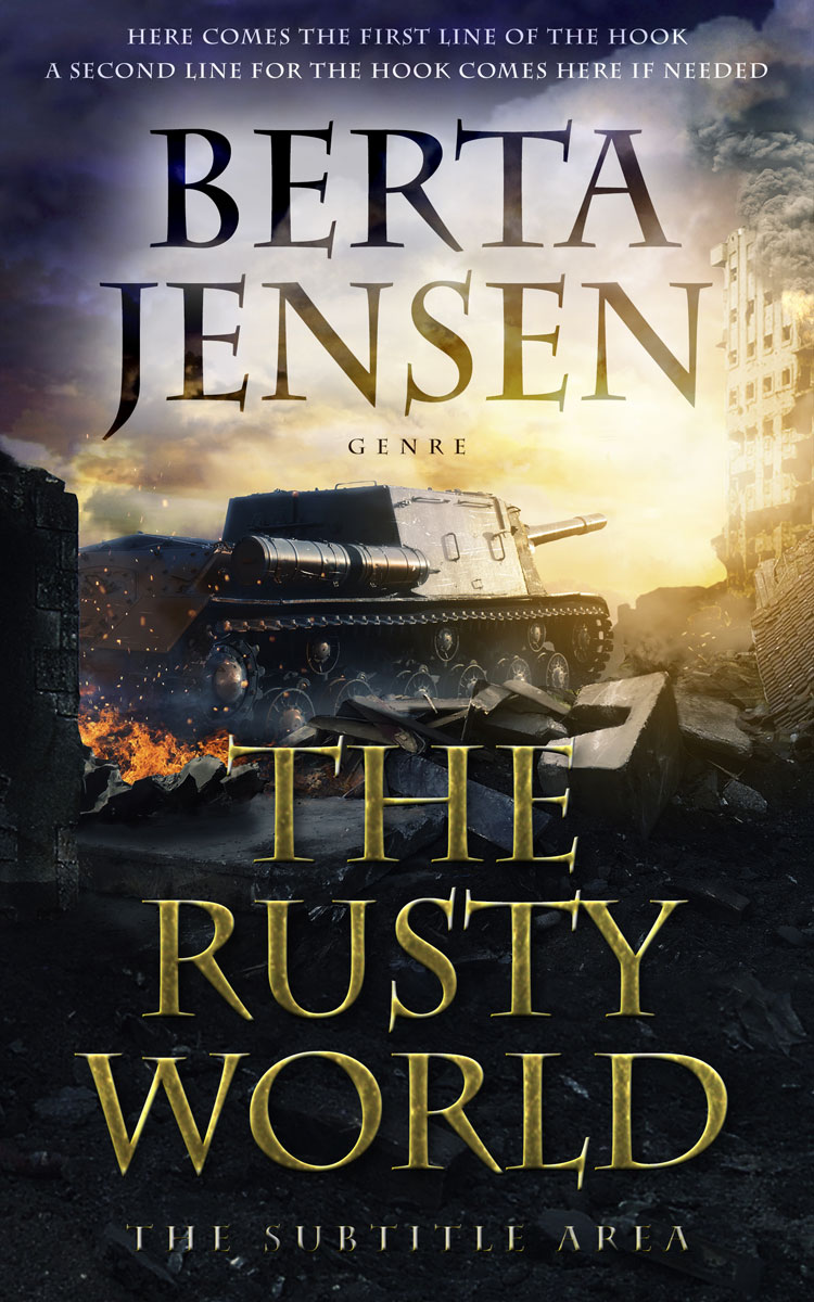 2D view of Premade Historical Book Cover - Akaroa