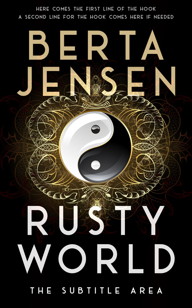 2D view of Premade Fantasy Book Cover - Chino