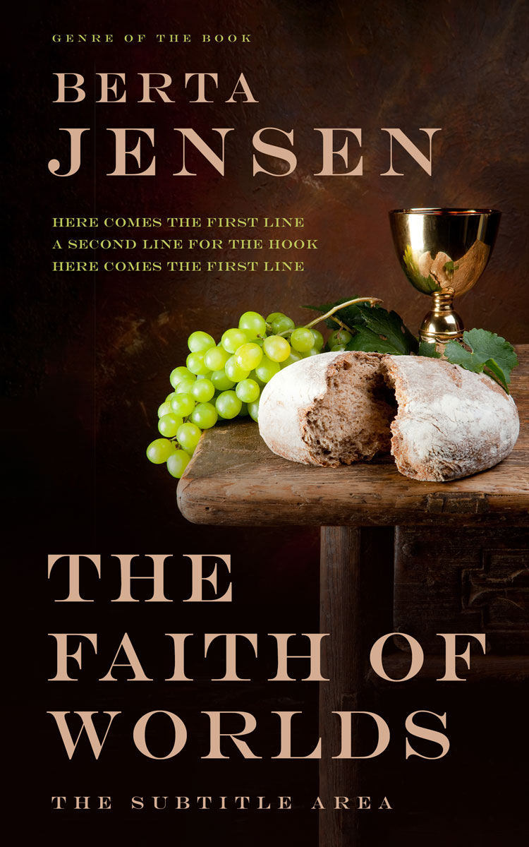 2D view of Premade Religion & Spirituality Book Cover - Sorrell Brown