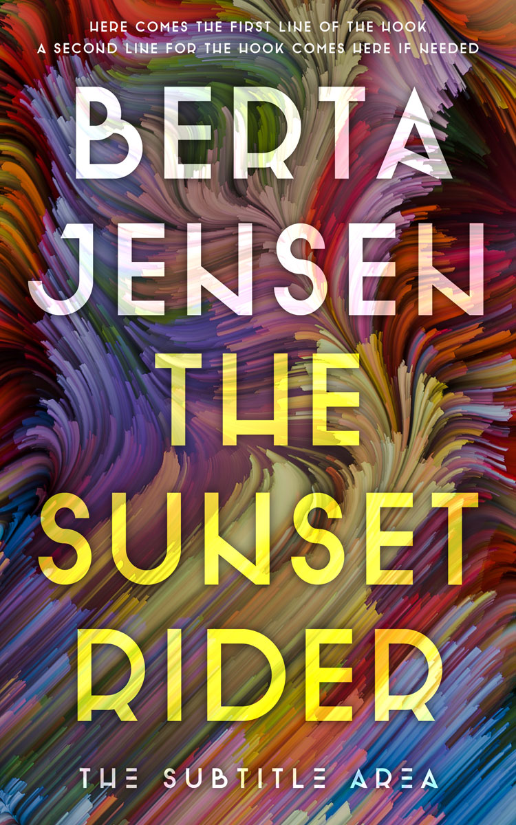 2D view of Premade Surreal Book Cover - Ferra