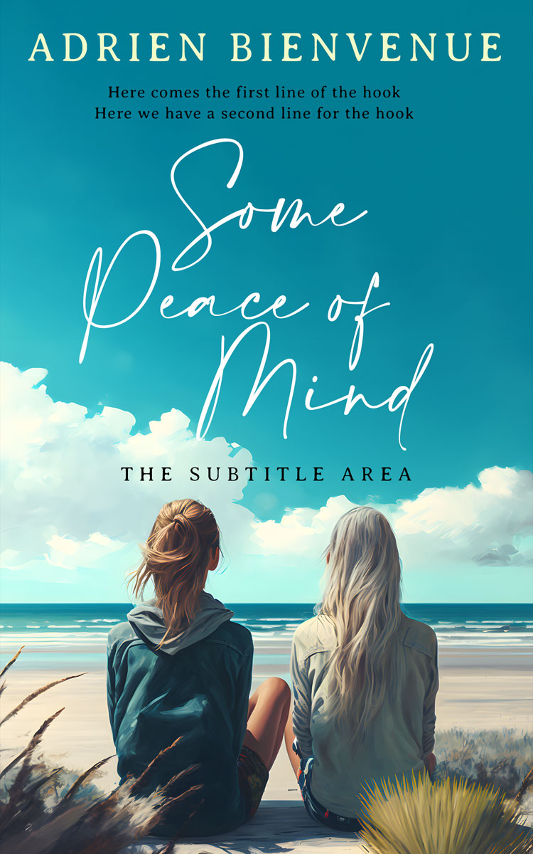 2D view of Premade Romance Book Cover - Matisse