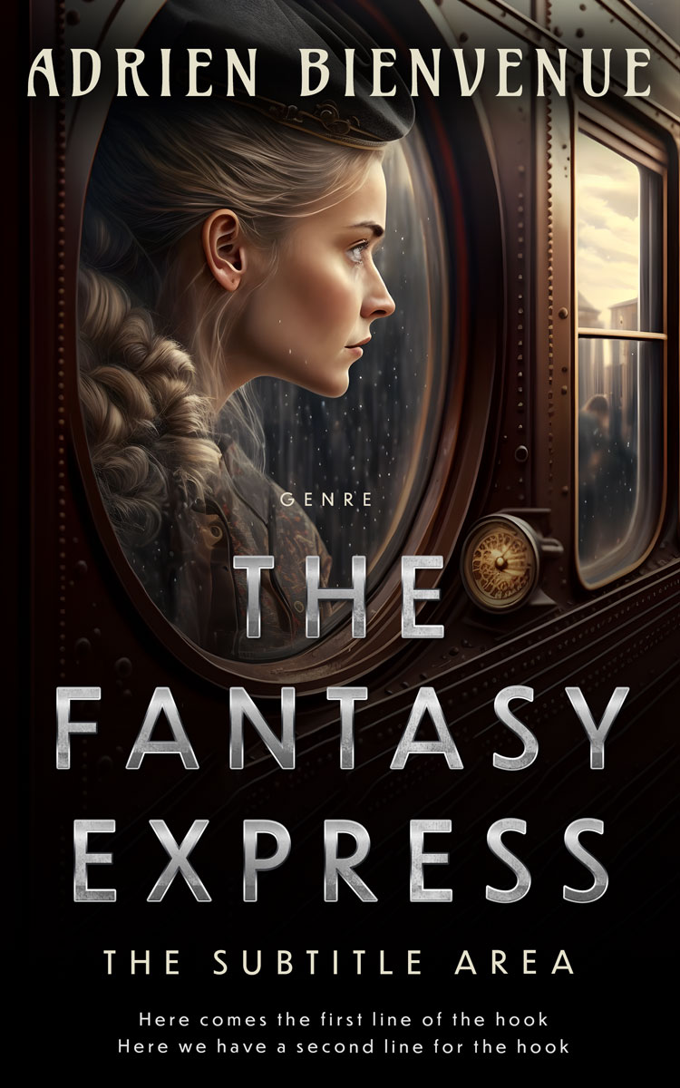 2D view of Premade Mystery & Thriller & Suspense Book Cover - Gondola