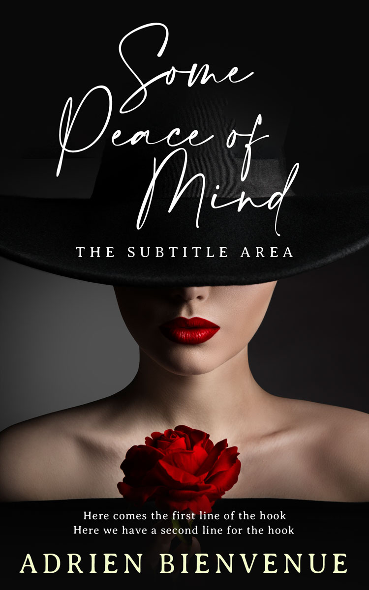 2D view of Premade Erotica Book Cover - Cod Gray