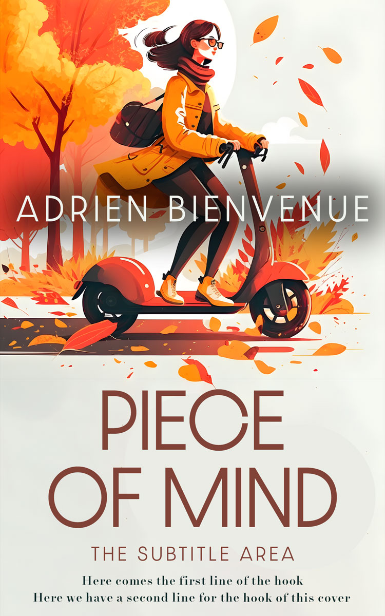 2D view of Premade Teen & Young Adult Book Cover - Cararra