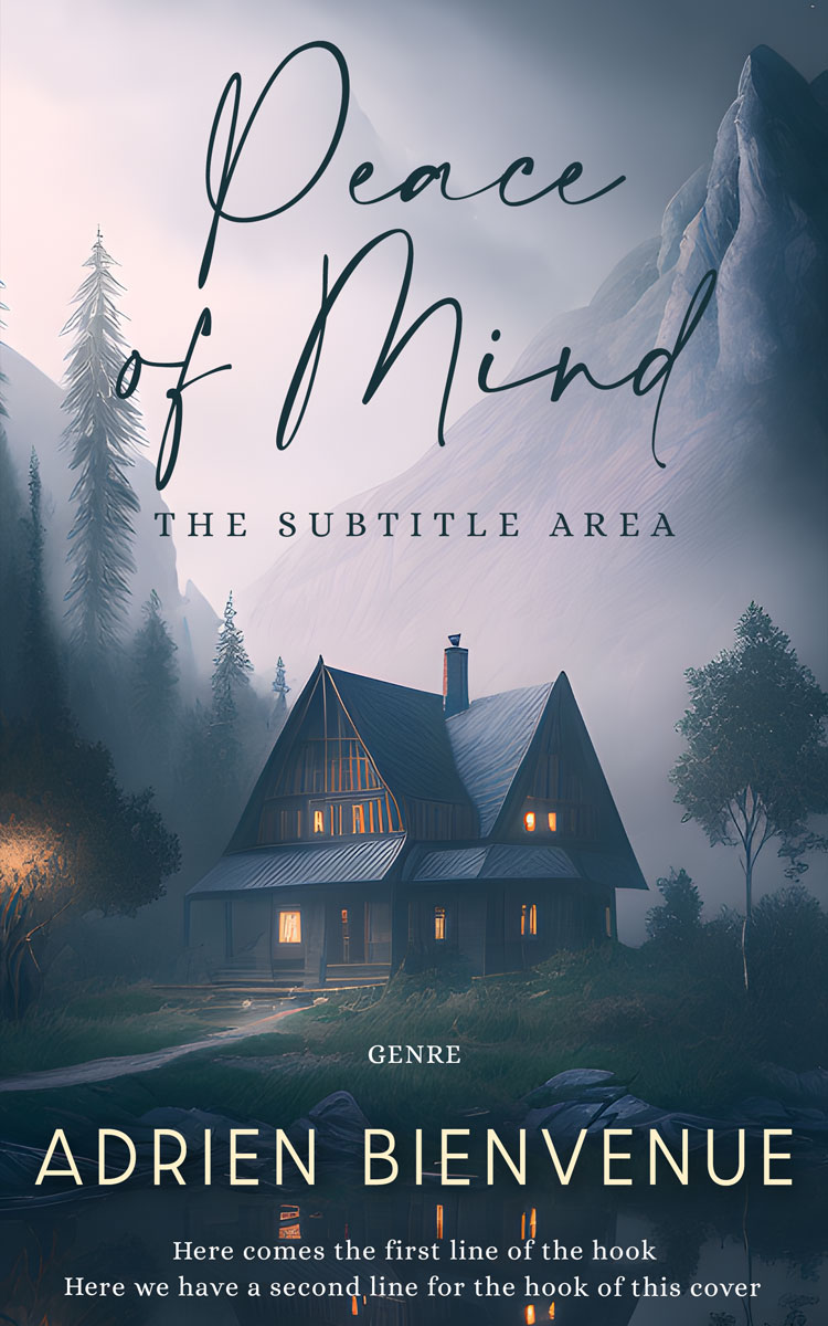 2D view of Premade Literary Fiction Book Cover - Lola